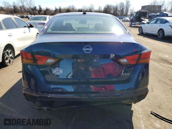 2024 Nissan Altima 2.5 SR with VIN 1N4BL4CW8RN391220, listed as a Copart auction lot 47422075 with 17,508 mi miles and Salvage Title. Bid and sale history available at carsss.com. Image 6.