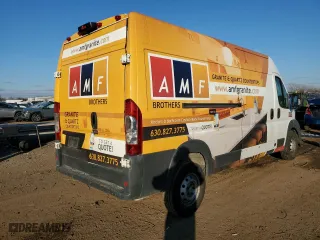 2014 Ram ProMaster Cargo Van with VIN 3C6TRVDG2EE116734, listed as a Copart auction lot 42322584 with 274,134 mi miles and Salvage Title. Bid and sale history available at carsss.com. Image 3.