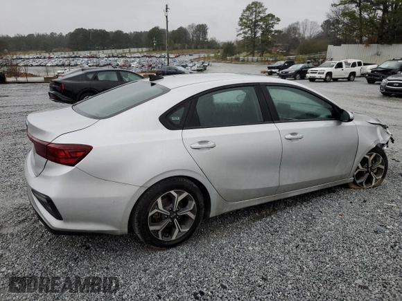2021 Kia Forte LXS with VIN 3KPF24AD9ME363861, listed as a Copart auction lot 48418905 with 93,454 mi miles and Salvage Title. Bid and sale history available at carsss.com. Image 3.