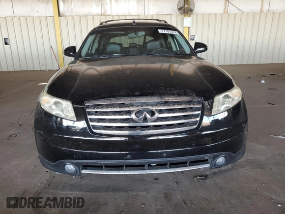 2008 Infiniti FX35 with VIN JNRAS08W58X200950, listed as a Copart auction lot 77181374 with 124,916 mi miles and Clean Title. Bid and sale history available at carsss.com. Image 5.
