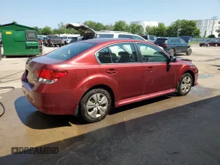 2014 Subaru Legacy 2.5i with VIN 4S3BMBA64E3019104, listed as a Copart auction lot 63196335 with 229,001 mi miles and Salvage title. Bid and sale history available at DreamBid. Image 3.