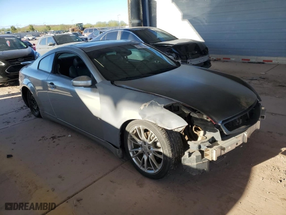 2003 Infiniti G35 Coupe w/Leather with VIN JNKCV54E63M221261, listed as a Copart auction lot 47367395 with 154,017 mi miles and Salvage Title. Bid and sale history available at carsss.com. Image 4.