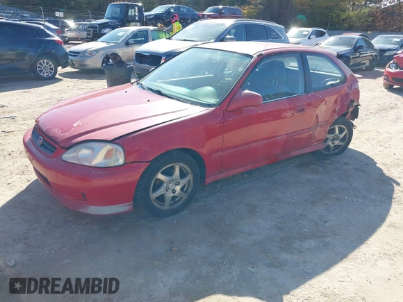 2000 Honda Civic DX with VIN 2HGEJ634XYH107389, listed as a IAAI auction lot 41787868 with 150,181 mi miles. Bid and sale history available at carsss.com. Image 18.