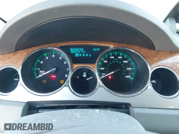 2012 Buick Enclave Premium with VIN 5GAKRDED6CJ317279, listed as a IAAI auction lot 41783153 with 154,870 mi miles and . Bid and sale history available at carsss.com. Image 7.