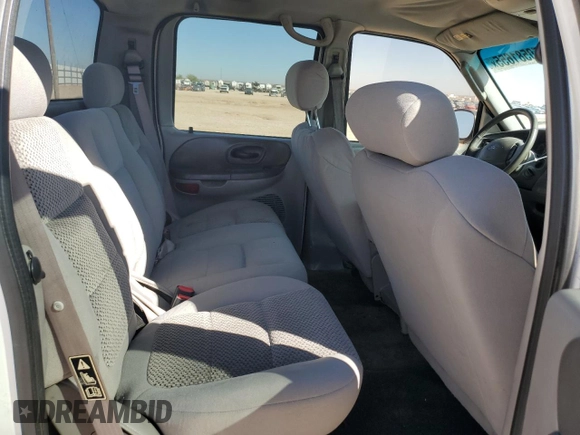 2003 Ford F-150 XLT with VIN 1FTRW07663KB92078, listed as a Copart auction lot 50581655 with 240,124 mi miles and Clean Title. Bid and sale history available at carsss.com. Image 10.