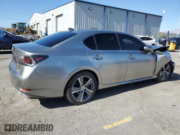 2016 Lexus GS 350 with VIN JTHBZ1BLXGA005592, listed as a Copart auction lot 44207595 with 75,216 mi miles and Salvage Title. Bid and sale history available at carsss.com. Image 3.