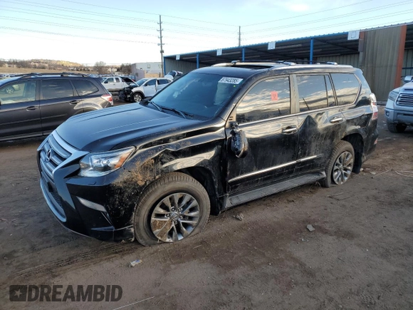 2017 Lexus GX 460 with VIN JTJJM7FX4H5179564, listed as a Copart auction lot 87943285 with Not provided miles and Salvage title. Bid and sale history available at DreamBid. Image 1.