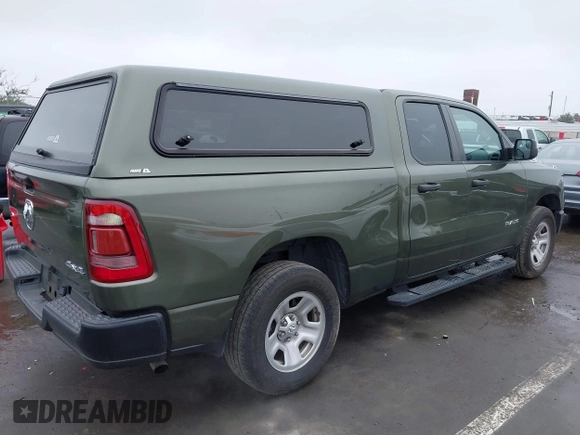 2021 Ram 1500 Tradesman z VIN 1C6RRFCGXMN714260, wystawiony jako IAAI lot #41866420 z przebiegiem 109 281 mil mil oraz . Historia ofert i sprzedaży dostępna na DreamBid. Obrazek 4.