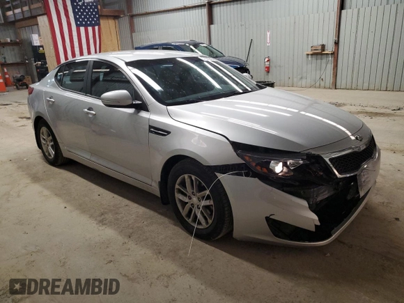 2013 Kia Optima LX with VIN KNAGM4A79D5394819, listed as a Copart auction lot 50820545 with 107,906 mi miles and Salvage Title. Bid and sale history available at DreamBid. Image 4.