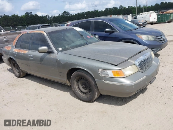1999 Mercury Grand Marquis GS z VIN 2MEFM74W4XX631219, wystawiony jako IAAI lot #42096304 z przebiegiem 267 738 mil mil oraz . Historia ofert i sprzedaży dostępna na DreamBid. Obrazek 1.