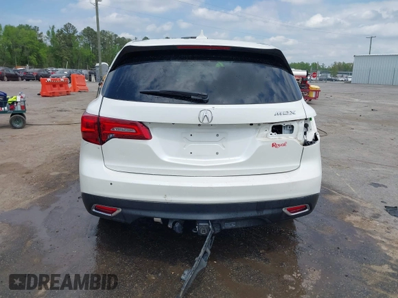 2014 Acura MDX with VIN 5FRYD3H28EB009096, listed as a IAAI auction lot 41993243 with 309,234 mi miles and . Bid and sale history available at DreamBid. Image 16.
