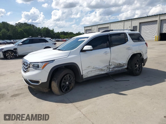 2019 GMC Acadia SLT with VIN 1GKKNMLSXKZ153292, listed as a Copart auction lot 56462415 with 65,172 mi miles and Salvage title. Bid and sale history available at DreamBid. Image 1.