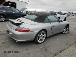2003 Porsche 911 Carrera with VIN WP0CA29933S651770, listed as a Copart auction lot 44221025 with 153,332 mi miles and Salvage Title. Bid and sale history available at carsss.com. Image 3.