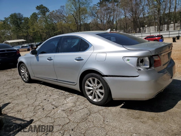 2010 Lexus LS 460 with VIN JTHCL5EF9A5007353, listed as a Copart auction lot 48305195 with 181,416 mi miles and Salvage title. Bid and sale history available at DreamBid. Image 2.