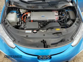2019 Toyota Mirai with VIN JTDBVRBD7KA005885, listed as a Copart auction lot 48249855 with 42,730 mi miles and Salvage Title. Bid and sale history available at carsss.com. Image 11.