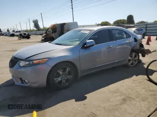 2011 Acura TSX with VIN JH4CU2F63BC009686, listed as a Copart auction lot 48882425 with 196,844 mi miles and Salvage Title. Bid and sale history available at carsss.com. Image 1.