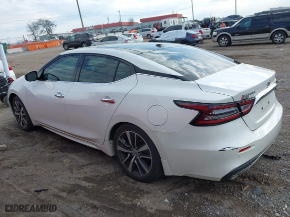 2020 Nissan Maxima SL with VIN 1N4AA6DV4LC379314, listed as a IAAI auction lot 41868509 with 18,107 mi miles. Bid and sale history available at carsss.com. Image 13.
