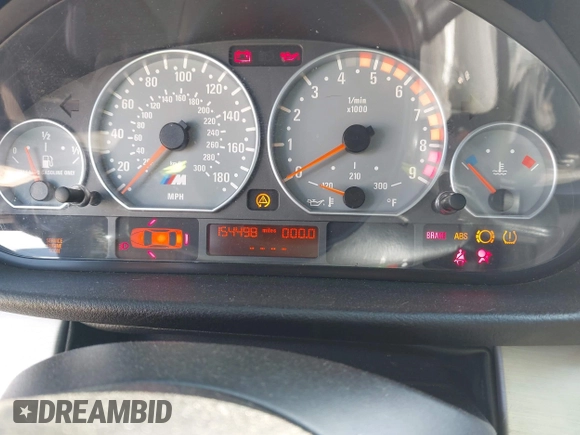 2004 BMW 3 Series M3 with VIN WBSBL93424PN55718, listed as a IAAI auction lot 41991754 with 154,498 mi miles and . Bid and sale history available at carsss.com. Image 7.