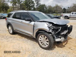 2020 Ford Explorer Limited with VIN 1FMSK7FH3LGA58409, listed as a Copart auction lot 49119395 with 128,595 mi miles and Salvage Title. Bid and sale history available at carsss.com. Image 4.