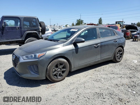 2022 Hyundai Ioniq Blue with VIN KMHC65LC7NU274788, listed as a Copart auction lot 61217164 with 75,317 mi miles and Salvage Title. Bid and sale history available at DreamBid. Image 1.