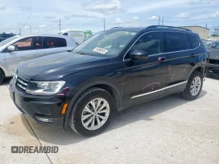 2018 Volkswagen Tiguan SEL with VIN 3VV2B7AX6JM017523, listed as a Copart auction lot 56386545 with 42,620 mi miles and Salvage title. Bid and sale history available at DreamBid. Image 1.