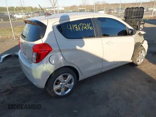 2020 Chevrolet Spark LS with VIN KL8CB6SA6LC452918, listed as a IAAI auction lot 41817216 with 96,360 mi miles and . Bid and sale history available at DreamBid. Image 4.