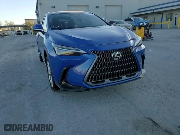 2024 Lexus NX with VIN JTJHKCEZ1R2024067, listed as a Copart auction lot 46890655 with 5,671 mi miles and Salvage Title. Bid and sale history available at carsss.com. Image 12.
