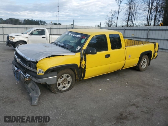 2004 Chevrolet Silverado 1500 Work Truck with VIN 1GCEC19V34E353391, listed as a Copart auction lot 48050385 with 296,421 mi miles and Salvage Title. Bid and sale history available at carsss.com. Image 1.