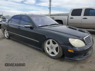2003 Mercedes-Benz S-Class 5.0L with VIN WDBNG75J83A326783, listed as a Copart auction lot 81931274 with 242,197 mi miles and Clean Title. Bid and sale history available at carsss.com. Image 4.