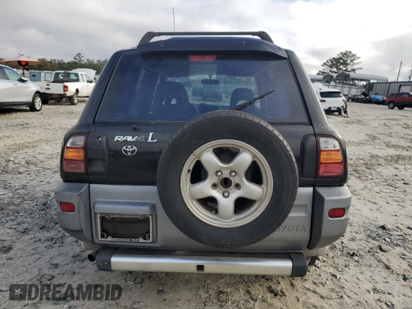 1998 Toyota RAV4 with VIN JT3GP10V0W0031631, listed as a Copart auction lot 79881314 with 377,924 mi miles and Salvage title. Bid and sale history available at DreamBid. Image 6.