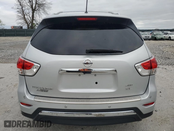 2015 Nissan Pathfinder SL с VIN 5N1AR2MM1FC712782, выставлен на аукционе Copart как лот 51149285 с пробегом 150 306 миль миль и Списание • Salvage title. История ставок и продаж доступна на DreamBid. Изображение 6.