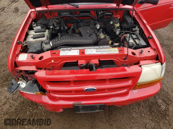 1999 Ford Ranger XLT with VIN 1FTYR14X4XPA57227, listed as a Copart auction lot 80829684 with 166,834 mi miles and Salvage Title. Bid and sale history available at DreamBid. Image 11.