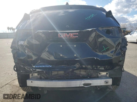 2020 GMC Terrain SLT with VIN 3GKALPEV8LL167808, listed as a Copart auction lot 48208095 with 84,006 mi miles and Salvage Title. Bid and sale history available at DreamBid. Image 6.