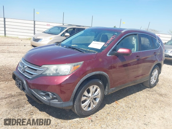 2014 Honda CR-V EX-L with VIN 5J6RM3H71EL026265, listed as a IAAI auction lot 41890835 with 120,104 mi miles and . Bid and sale history available at carsss.com. Image 17.