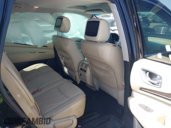 2015 Infiniti QX60 with VIN 5N1AL0MNXFC544896, listed as a IAAI auction lot 42009914 with 102,815 mi miles and . Bid and sale history available at DreamBid. Image 8.