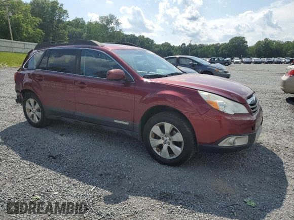 2012 Subaru Outback Limited with VIN 4S4BRBKC6C3231226, listed as a Copart auction lot 56173025 with Not provided miles and Salvage title. Bid and sale history available at DreamBid. Image 4.