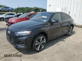 2023 Audi Q5 Sportback S line Prestige with VIN WA16AAFY8P2016000, listed as a Copart auction lot 66213054 with 31,214 mi miles and Salvage title. Bid and sale history available at DreamBid. Image 1.