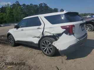 2022 Ford Explorer ST-Line with VIN 1FMSK7KH3NGA27721, listed as a Copart auction lot 53097085 with 42,555 mi miles and Salvage Title. Bid and sale history available at carsss.com. Image 2.