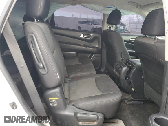 2019 Nissan Pathfinder SV with VIN 5N1DR2MM9KC591765, listed as a Copart auction lot 43864915 with 101,396 mi miles and Non Repairable. Bid and sale history available at carsss.com. Image 10.