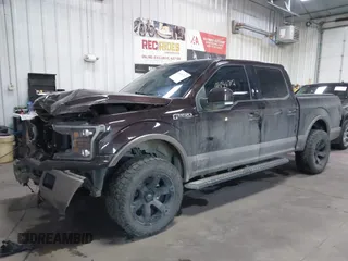 2018 Ford F-150 XL with VIN 1FTEW1EG0JKD08033, listed as a IAAI auction lot 41434712 with 110,386 mi miles. Bid and sale history available at carsss.com. Image 19.