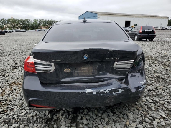 2018 BMW 3 Series 330i xDrive with VIN WBA8D9C58JEB34939, listed as a Copart auction lot 58673705 with 51,639 mi miles and Salvage title. Bid and sale history available at DreamBid. Image 6.
