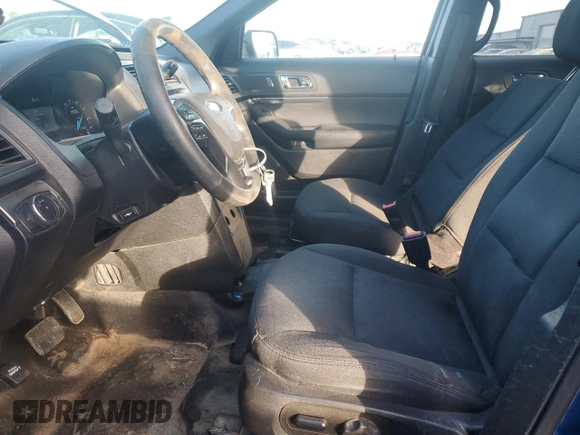2017 Ford Police Interceptor Utility с VIN 1FM5K8AR5HGA48667, выставлен на аукционе Copart как лот 43785555 с пробегом 115 923 миль миль и Чистый • Clean title. История ставок и продаж доступна на DreamBid. Изображение 7.