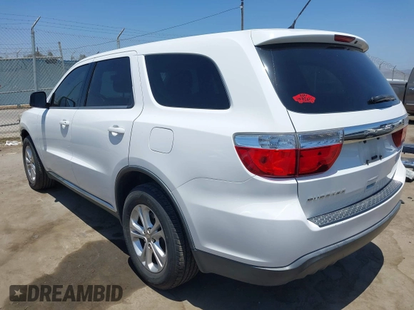 2013 Dodge Durango SXT with VIN 1C4RDHAG9DC678353, listed as a IAAI auction lot 42553988 with 174,042 mi miles and . Bid and sale history available at DreamBid. Image 3.