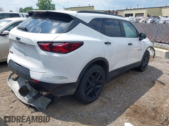 2021 Chevrolet Blazer LT z VIN 3GNKBCRS6MS510688, wystawiony jako IAAI lot #42651746 z przebiegiem 84 794 mil mil oraz . Historia ofert i sprzedaży dostępna na DreamBid. Obrazek 4.