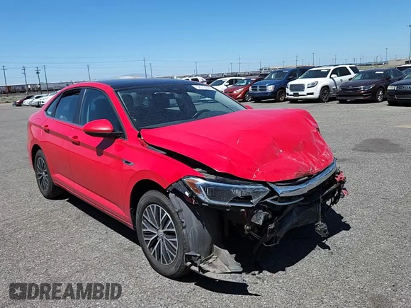 2019 Volkswagen Jetta SEL с VIN 3VWE57BU8KM005234, выставлен на аукционе Copart как лот 58573595 с пробегом Не указан миль и На запчасти • Non repairable. История ставок и продаж доступна на DreamBid. Изображение 13.