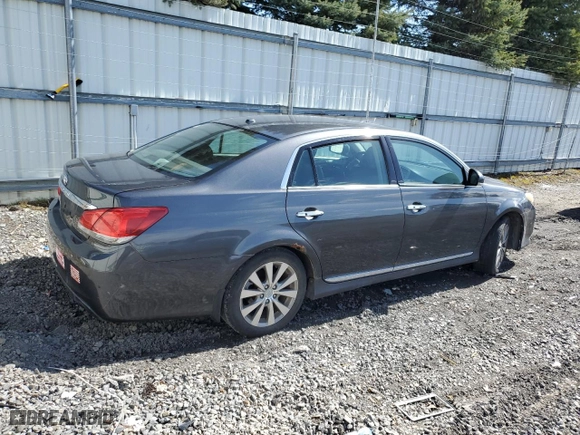 2011 Toyota Avalon with VIN 4T1BK3DB6BU380324, listed as a Copart auction lot 50781315 with 0 mi miles and Clean Title. Bid and sale history available at carsss.com. Image 3.