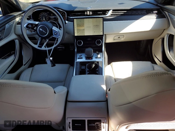 2024 Jaguar XF R-Dynamic SE with VIN SAJBL4GX4RCY95130, listed as a Copart auction lot 45276625 with 8,589 mi miles and Salvage Title. Bid and sale history available at carsss.com. Image 8.