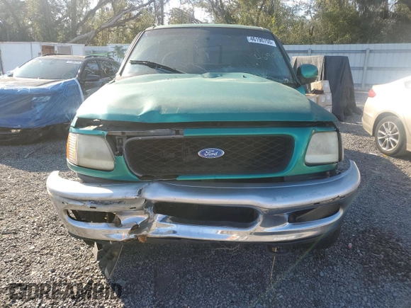 1997 Ford F-150 XL with VIN 1FTDX18W9VNC37219, listed as a Copart auction lot 46190755 with 280,588 mi miles and Salvage Title. Bid and sale history available at carsss.com. Image 5.