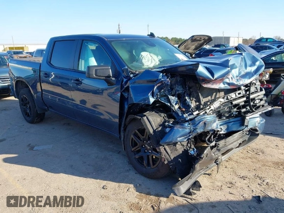2024 Chevrolet Silverado 1500 Custom with VIN 1GCPDBEK4RZ220064, listed as a IAAI auction lot 41626797 with Not Provided miles and . Bid and sale history available at DreamBid. Image 1.