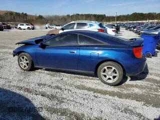 2001 Toyota Celica GT with VIN JTDDR32T510091333, listed as a Copart auction lot 42753935 with 248,045 mi miles and Salvage Title. Bid and sale history available at carsss.com. Image 2.
